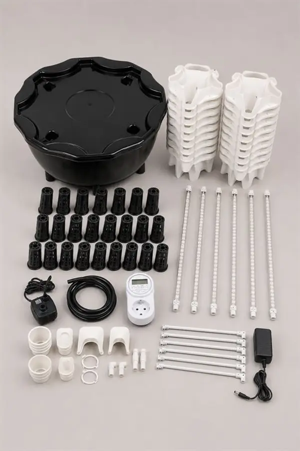 What you get - loose parts in the box