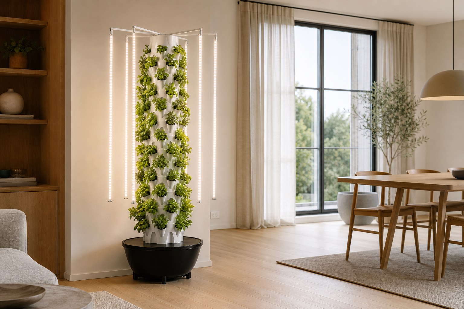 Mazah Eden Tower in a suitable place in a bright living room